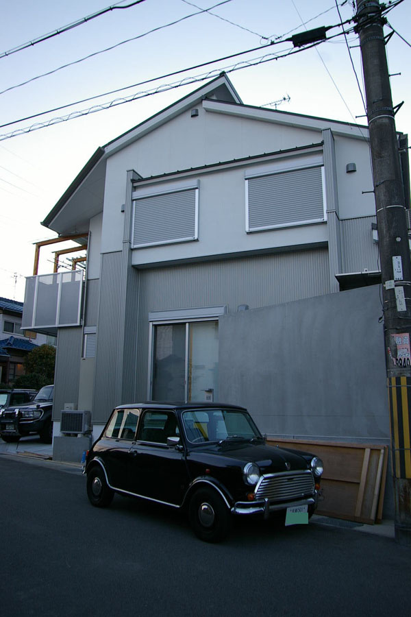 Y邸 三角地に建つ住宅